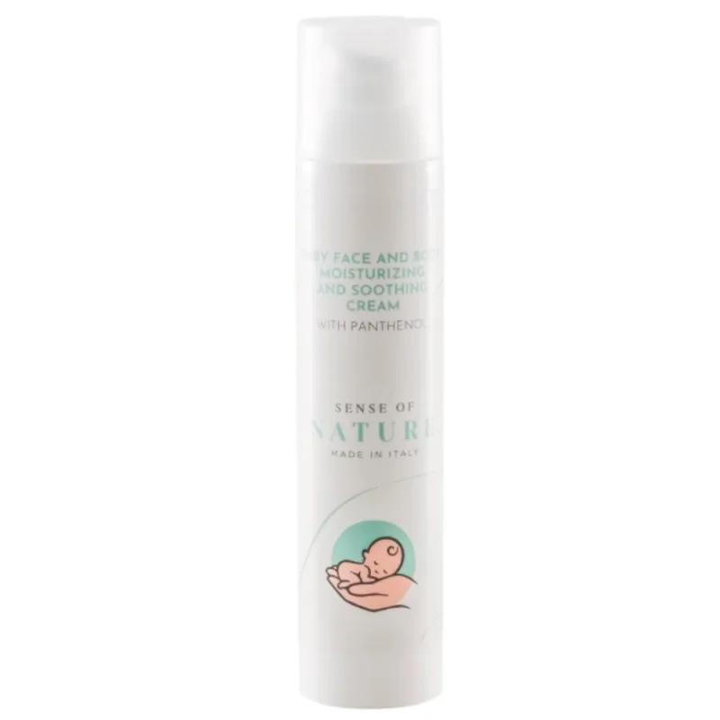 Crema hidratanta cu panthenol pentru fata si corp Baby, 100ml, Sense of Nature — preț și oferte