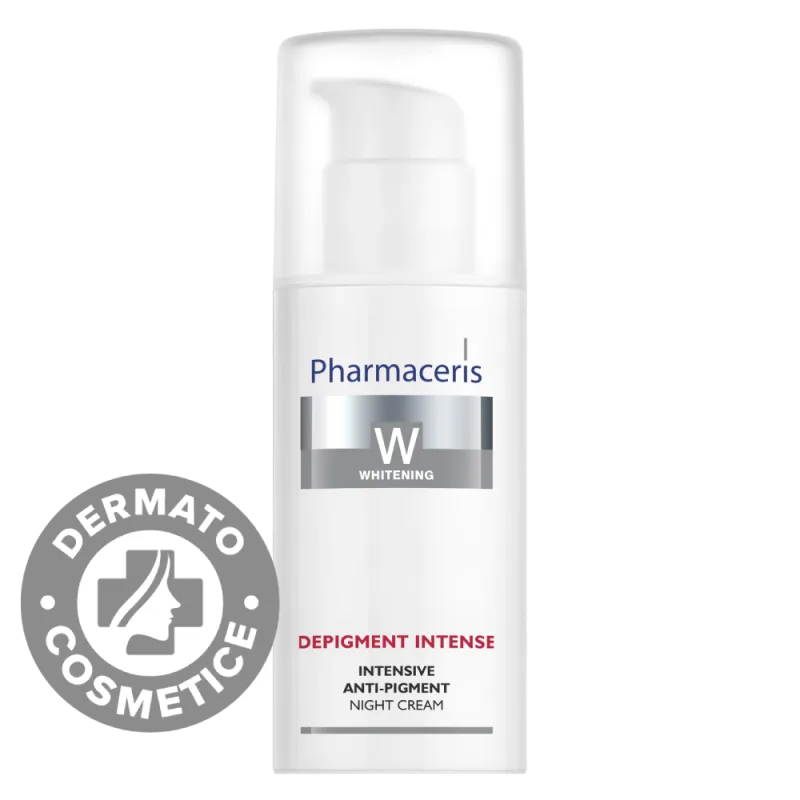 Crema de noapte anti-pigment cu efect de iluminare W, 50ml, Pharmaceris — preț și oferte