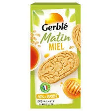 Biscuiti cu miere - 50% zaharuri, 200g, Gerble Expert Dietetic — preț și oferte