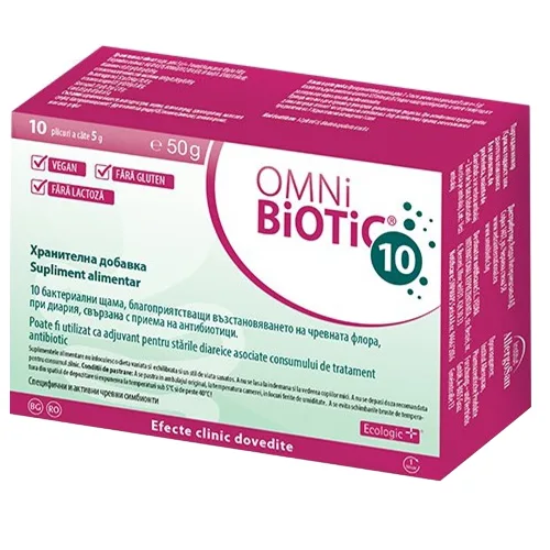 Omni Biotic 10, 10 plicuri, Institut AllergoSan — preț și oferte