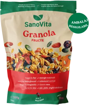 Granola cu fructe, 350g, SanoVita