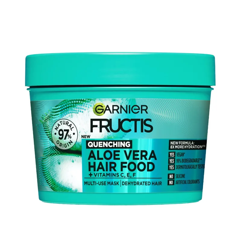 Masca pentru parul normal spre uscat Hair Food Hidratanta Aloe Vera, 390ml, Fructis — preț și oferte