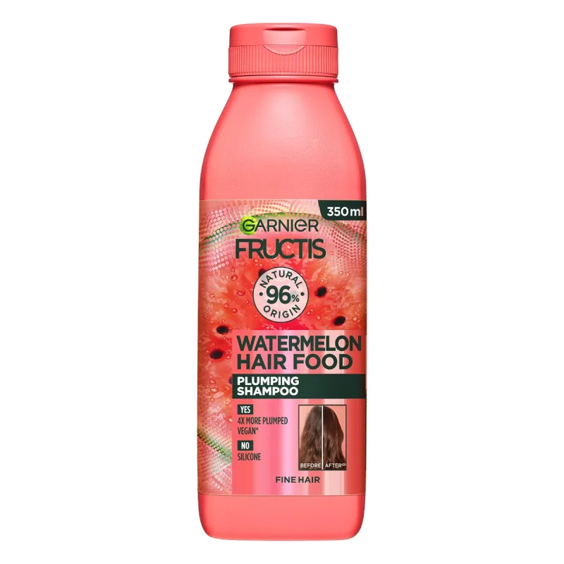 Sampon pentru parul subtire Hair Food Pepene Verde, 350ml, Fructis — preț și oferte