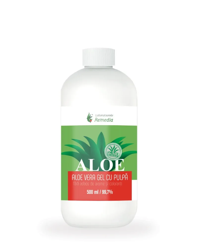Aloe Vera gel, 500ml, Laboratoarele Remedia — preț și oferte