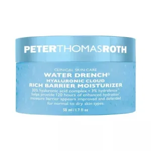 Crema de fata Water Drench Hyaluronic Cloud Rich Barrier Moisturizer, 50ml, Peter Thomas Roth