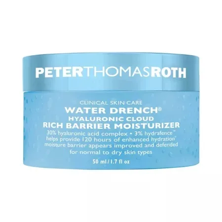 Crema de fata Water Drench Hyaluronic Cloud Rich Barrier Moisturizer, 50ml, Peter Thomas Roth — preț și oferte