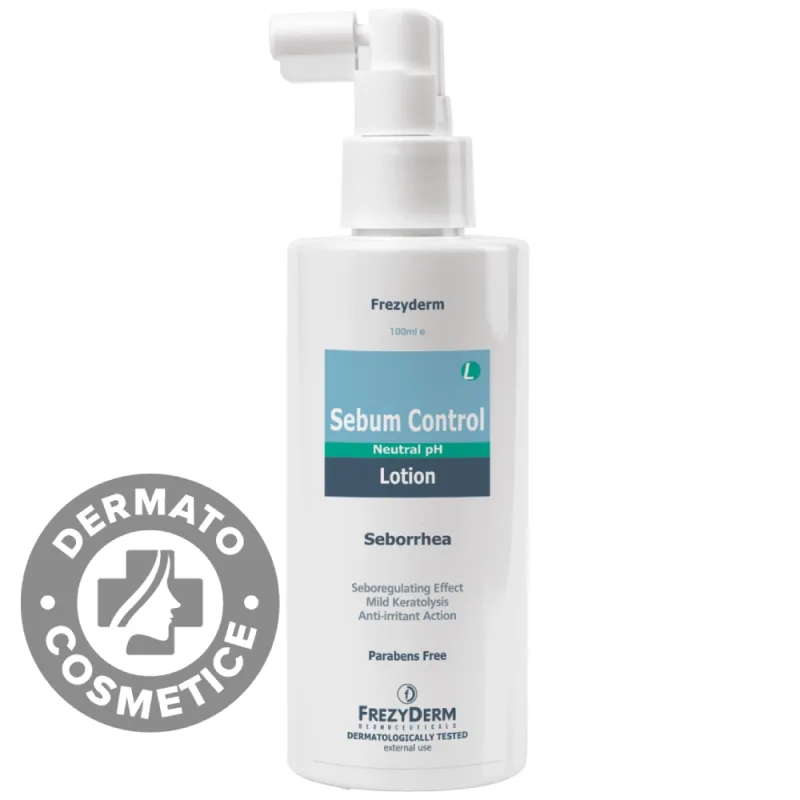 Lotiune tonica pentru par Sebum Control, 100ml, Frezyderm — preț și oferte