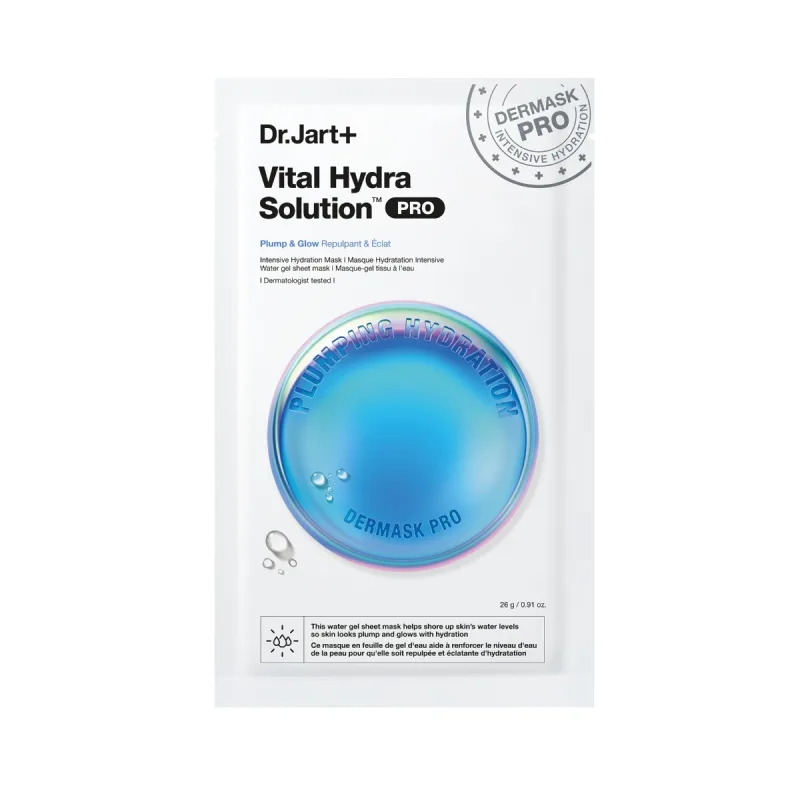 Masca servetel hidratanta Dermask Vital Hydra Solution Pro, 26g, Dr. Jart+ — preț și oferte