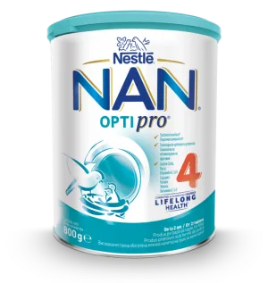 Lapte praf NAN 4 Optipro, 800g, Nestle