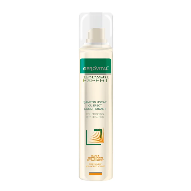 Sampon uscat cu efect conditionant Tratament Expert, 200ml, Gerovital — preț și oferte