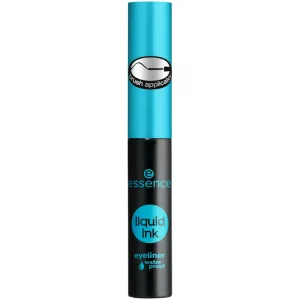 Tus de ochi rezistent la apa liquid ink eyeliner waterproof 01, 3ml, Essence