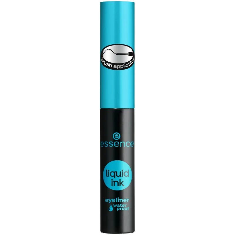 Tus de ochi rezistent la apa liquid ink eyeliner waterproof 01, 3ml, Essence — preț și oferte