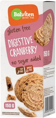 Biscuiti de ovaz cu merisoare fara gluten si zahar adaugat, 150g, Balviten — preț și oferte