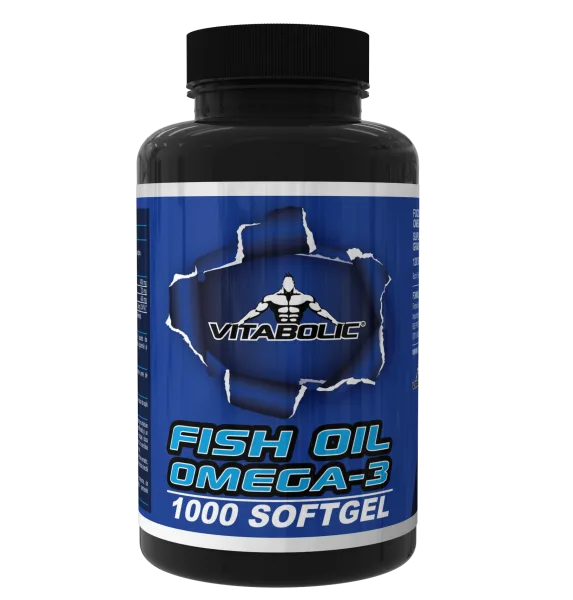 Fish Oil Omega 3 1000mg Softgel, 120 capsule, Vitabolic — preț și oferte