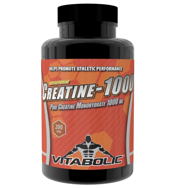 Creatine 1000mg, 200 tablete, Vitabolic — preț și oferte