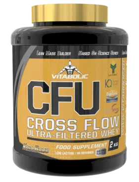 CFU Lean Mass Builder Whey Vanilla Hazelnut, 2kg, Vitabolic