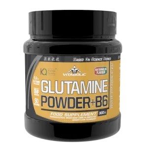 Glutamine Powder + B6 Watermelon, 300g, Vitabolic