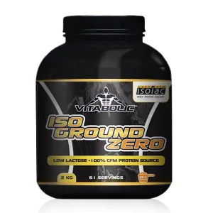ISO Ground Zero CFM cu aroma White Choco Rasberry, 2kg, Vitabolic