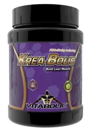 Krea-Bolic cu aroma Green Apple, 500g, Vitabolic