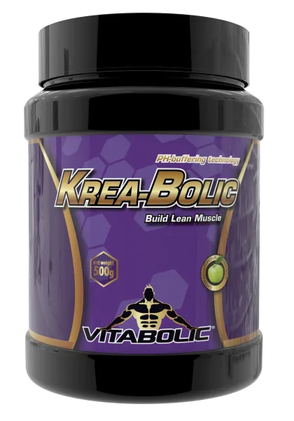 Krea-Bolic cu aroma Green Apple, 500g, Vitabolic — preț și oferte