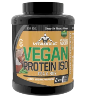 Vegan Protein Black Cookies, 2kg, Vitabolic