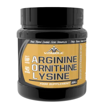 Arginine Ornithine Lysine, 204g, Vitabolic — preț și oferte