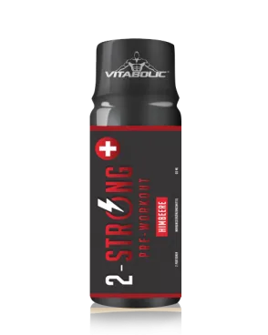 Pre-Workout 2-Strong Shot Zmeura, 60ml, Vitabolic — preț și oferte