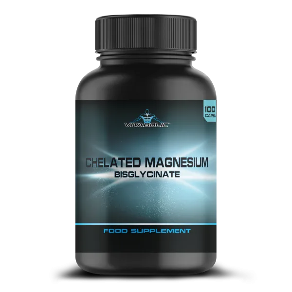 Chelated Magnesium Bisglycinate, 100 capsule, Vitabolic — preț și oferte