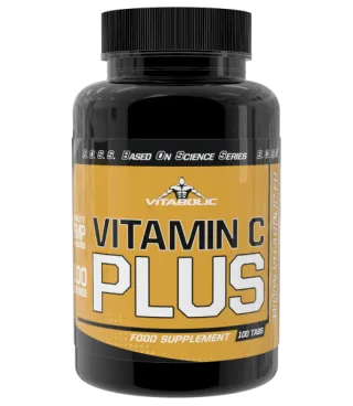Vitamina C 1000 Plus, 100 tablete, Vitabolic — preț și oferte