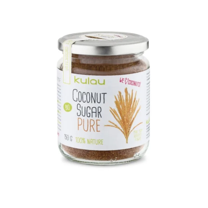 Zahar din nectar de flori de cocos bio, 150g, Kulau — preț și oferte