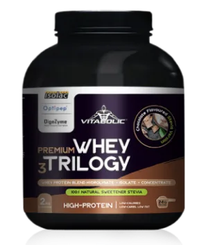 Premium Whey Trilogy Ciocolata, 2kg, Vitabolic