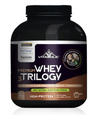 Premium Whey Trilogy Ciocolata, 2kg, Vitabolic — preț și oferte