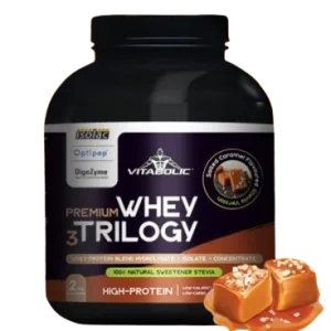 Premium Whey Trilogy Salted Caramel, 2kg, Vitabolic