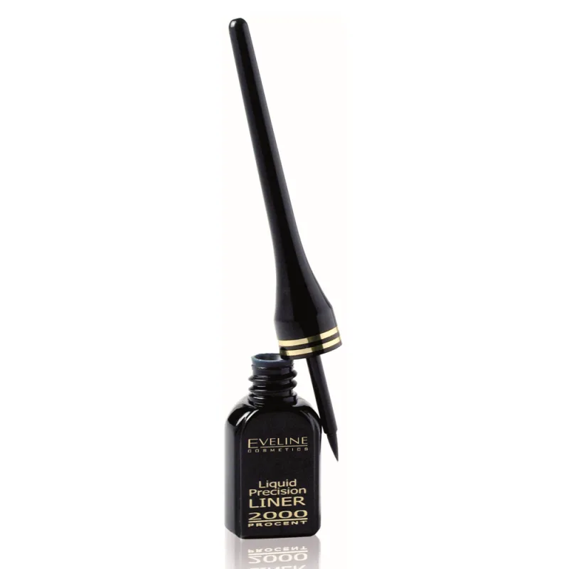 Tus de ochi lichid Liquid Precision 2000% Black, 4.9ml, Eveline Cosmetics — preț și oferte