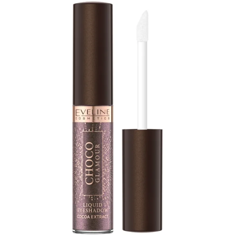 Fard de pleoape lichid Choco Glamour No. 6, 6.5ml, Eveline Cosmetics — preț și oferte