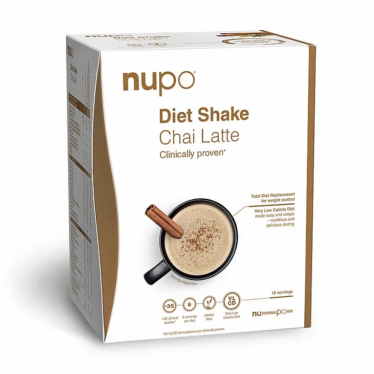 Shake Chai Latte, 12 plicuri, Nupo — preț și oferte