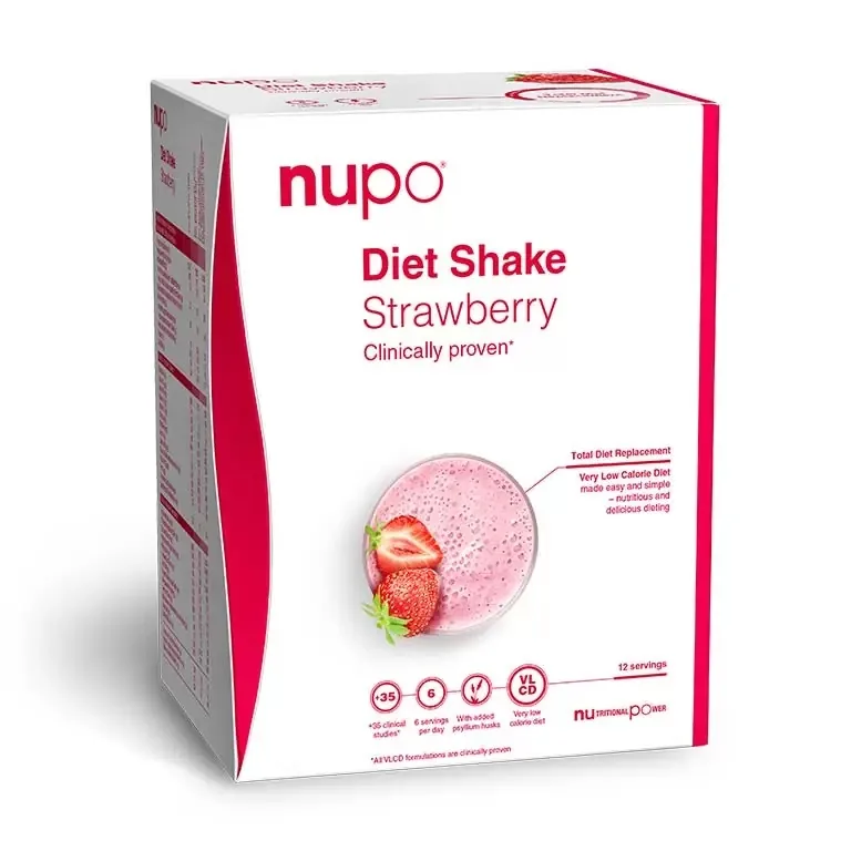 Shake Capsuni, 12 plicuri, Nupo — preț și oferte