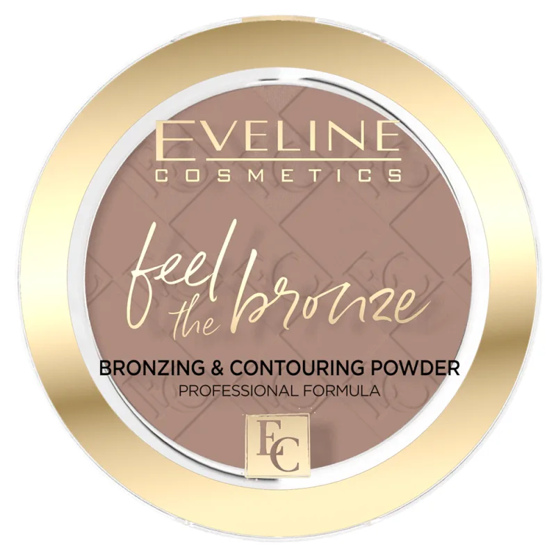 Pudra bronzanta Feel the Bronze 02 Chocolate Cake, 4g, Eveline Cosmetics — preț și oferte