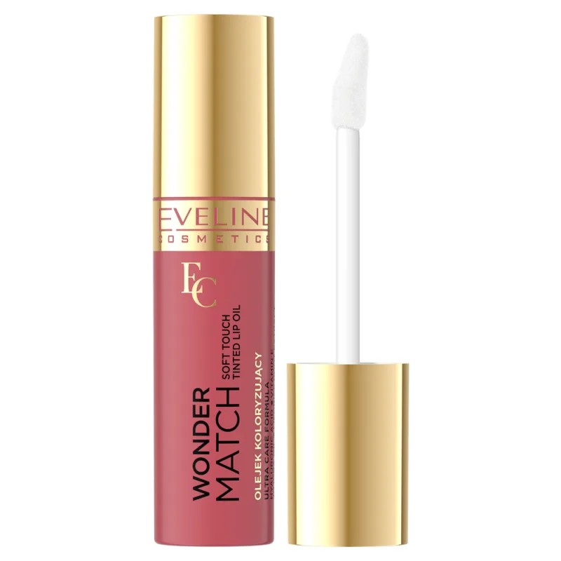 Ulei pentru buze Wonder Match Soft Touch Tinted No 05 Watermelon Juice, 5ml, Eveline Cosmetics — preț și oferte