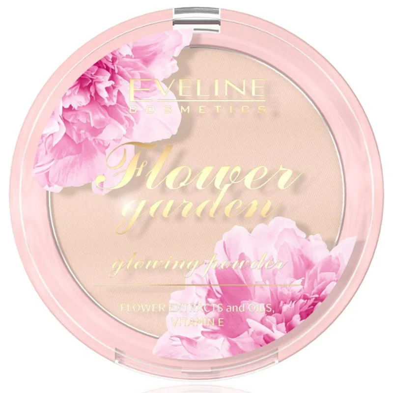 Pudra iluminatoare Flower Garden, 8g, Eveline Cosmetics — preț și oferte