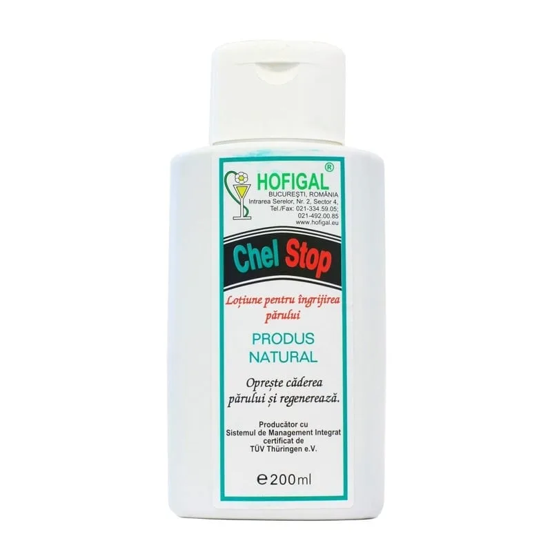 Lotiune pentru oprirea caderii parului Chelstop, 200 ml, Hofigal — preț și oferte