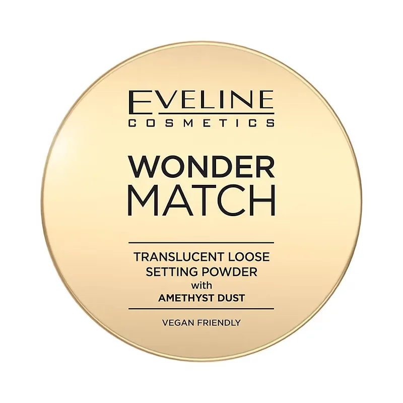 Pudra pulbere translucida cu praf de ametist Wonder Match, 6g, Eveline Cosmetics — preț și oferte