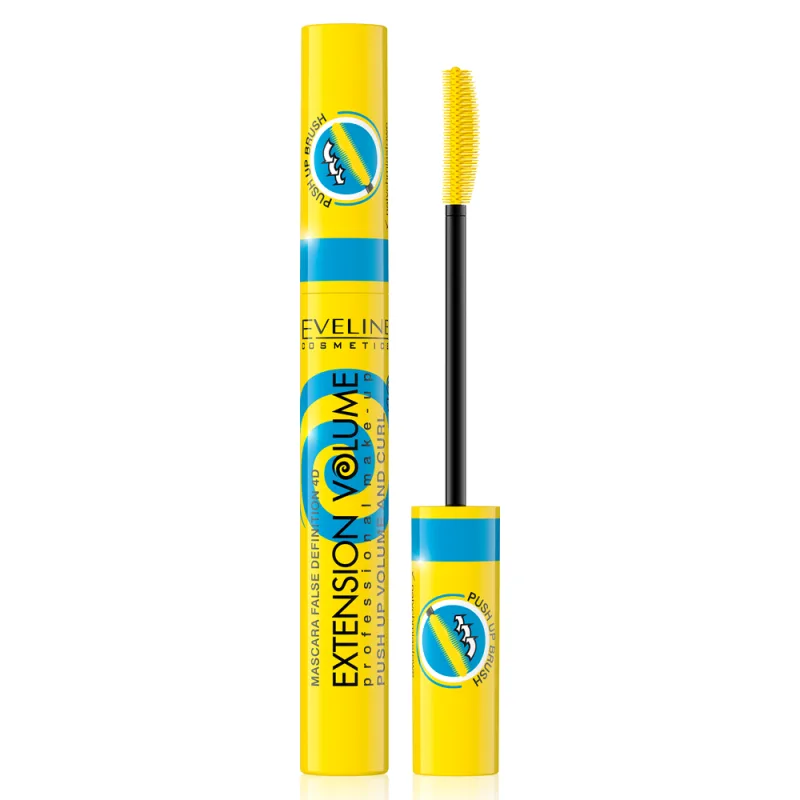 Mascara Extension Volume Push Up, 10ml, Eveline Cosmetics — preț și oferte