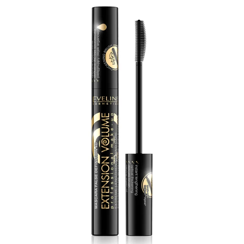 Mascara Extension Volume Lenght&Thickening, 10ml, Eveline Cosmetics — preț și oferte