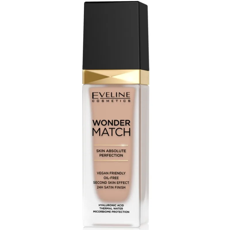 Fond de ten Wonder Match 15 Natural, 30ml, Eveline Cosmetics — preț și oferte
