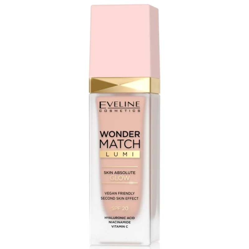 Fond de ten Wonder Match Lumi SPF 20 No.10 Vanilla, 30ml, Eveline Cosmetics — preț și oferte