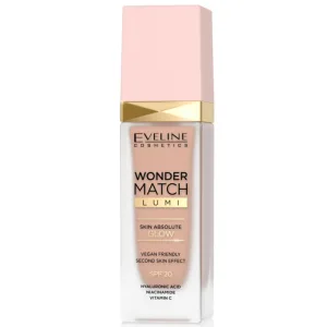 Fond de ten Wonder Match Lumi SPF 20 No. 20 Nude, 30ml, Eveline Cosmetics