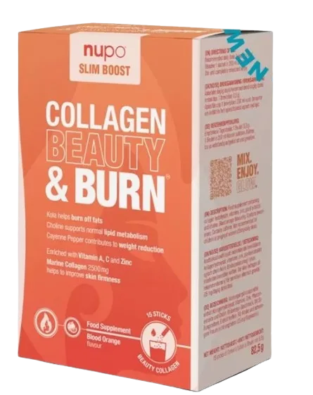 Slim Boost Collagen Beauty & Burn, 15 plicuri, Nupo — preț și oferte