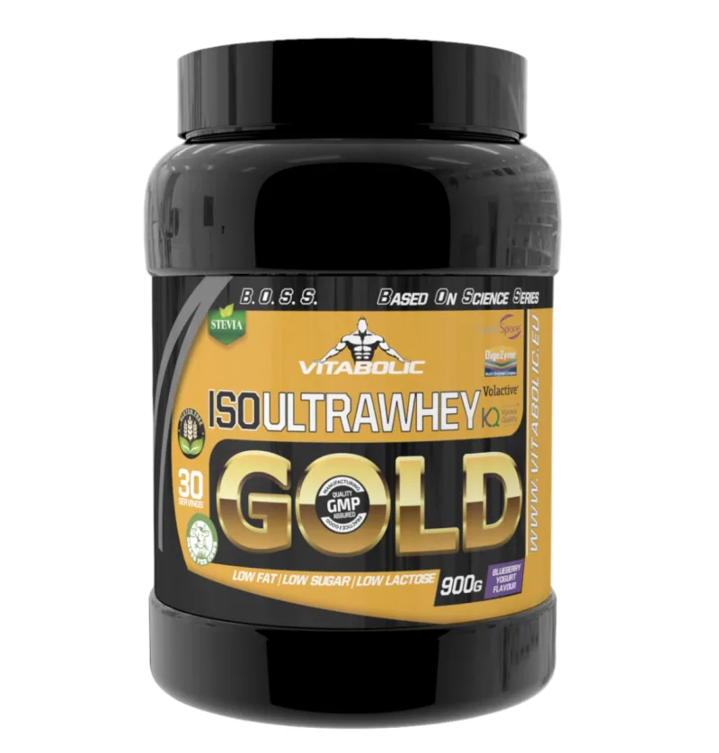 ISO UltraWhey Gold Blueberry Cream, 900g, Vitabolic — preț și oferte