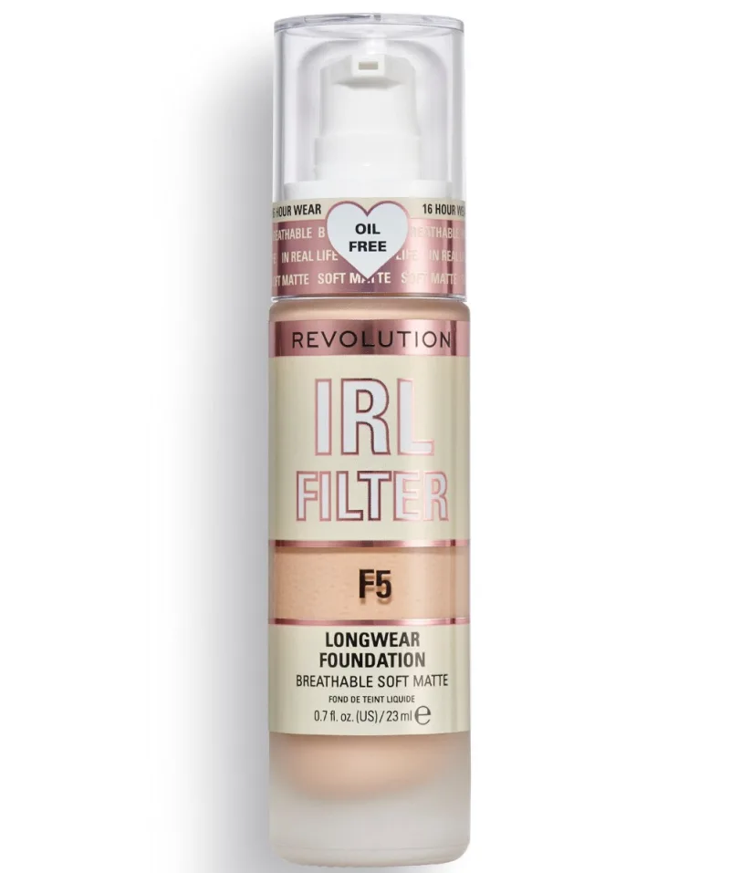 Fond de ten IRL Filter Longwear Foundation F4, 23ml, Makeup Revolution — preț și oferte